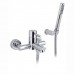 Nicolazzi Olympus Смеситель для ванны на 2 отверстия, с душевой лейкой, цвет: хром. 3701CR
