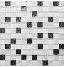 Мозаика AltaCera Mosaic Glass White глянцевая 30х30