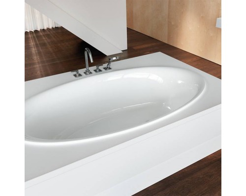 Bette Eve Oval Ванна овальная с шумоизоляцией 180х100х45см, с BetteGlasur reg; Plus, цвет: белый. B23-1525,  6043-000 PLUS