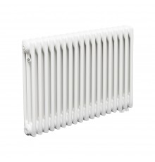Трубчатый радиатор ТЕПЛОФОРТ ТР3057 ТВ, 18 секций, нижнее подключение ½”, белый глянец 200060