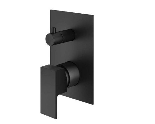 Plumberia Selection TAG Смеситель для душа, встраиваемый, на 2-3 выхода, цвет: черный матовый. TG1901NO Plumberia Selection TAG Смеситель для душа, встраиваемый, на 2-3 выхода, цвет: черный матовый. TG1901NO