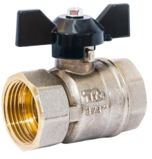 Шаровой кран TeRma NEOS 32020 3/4", вн-вн, ручка бабочка