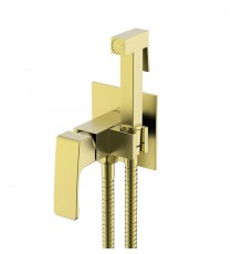 Гигиенический душ со смесителем  Raglo R01.52.03, сатин золотой