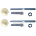 Simas Degrade Раковина 60х45 см см, 1 отв., цвет: белый. F89, DE13bi*1