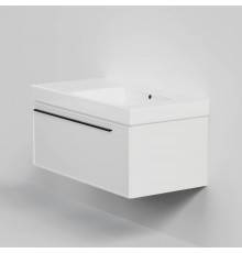Тумба с раковиной La Fenice Elba 90 подвесная, bianca, раковина Cubo 90 R
