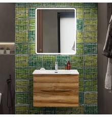 Мебель для ванной комнаты BelBagno Marino-cer-n 70 подвесная, rovere rustico