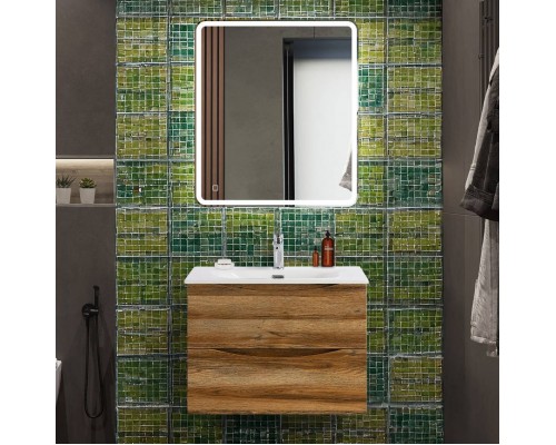 Мебель для ванной комнаты BelBagno Marino-cer-n 70 подвесная, rovere rustico Мебель для ванной комнаты BelBagno Marino-cer-n 70 подвесная, rovere rustico