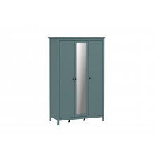 Шкаф Шведский стандарт Сага 132x65x216, бирюзовый