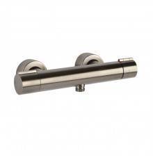 Gessi Emporio Via tortona Смеситель термостатический наружный для душа, цвет: Finox Brushed Nickel. 18731#149