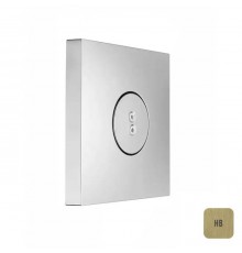 Almar Spin Square Форсунка встраиваемая, вращающаяся, цвет: High Brass Brushed PVD. E044177.HB