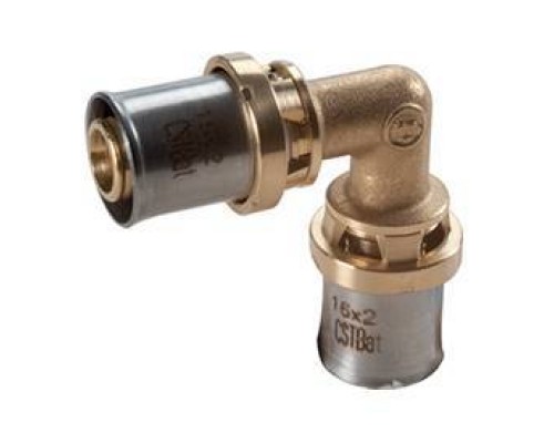 Угольник, Giacomini, RM122, 90°, 20 x 2, латунь, для труб GIACOTHERM, GIACOFLEX и многослойных Угольник, Giacomini, RM122, 90°, 20 x 2, латунь, для труб GIACOTHERM, GIACOFLEX и многослойных