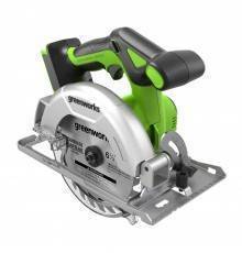 Пила циркулярная аккумуляторная Greenworks GD24CS165 24V (без АКБ и ЗУ)