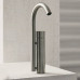 Fantini AA/27 Смеситель для раковины на 1 отв, без донного клапана, цвет: Матовая натуральная сталь. 33 93 Y006WF