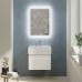Kerama Marazzi Logica Тумба подвесная 56.4x46x40.3см., 2 ящика, цвет: белоснежный. LOG.60.2\WHT