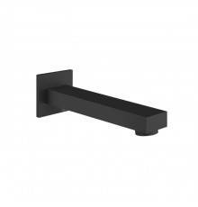Gessi Inverso Rigato Излив для ванны, настенный, цвет: Matte Black. 73103#299