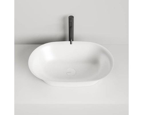 Salini Mona Раковина 60х39х16.5см., накладная, без отв., S-Sense, цвет: белый. 110811G Salini Mona Раковина 60х39х16.5см., накладная, без отв., S-Sense, цвет: белый. 110811G