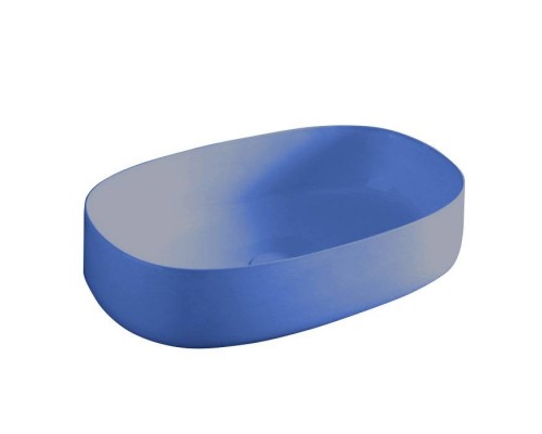 Artceram Cognac Раковина 55х35 см, без отв., накладная, цвет: blu zaffiro. COL003 16 00 Акция Artceram Cognac Раковина 55х35 см, без отв., накладная, цвет: blu zaffiro. COL003 16 00 Акция