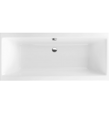 Акриловая ванна Excellent Pryzmat Slim 170x75 см, с ножками, белый глянец