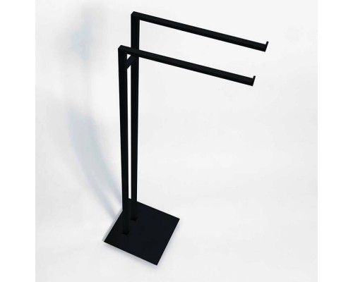 Colombo MiniQ Стойка для полотенец L20x34 H83,5см, цвет: чёрный матовый. B5038.NM