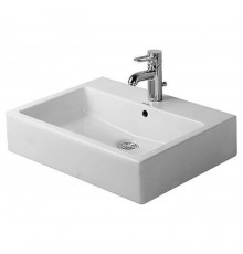 Duravit Vero Раковина подвесная, 59.5x46.5см., с 1 отв., с перел., цвет: белый. 0452600000