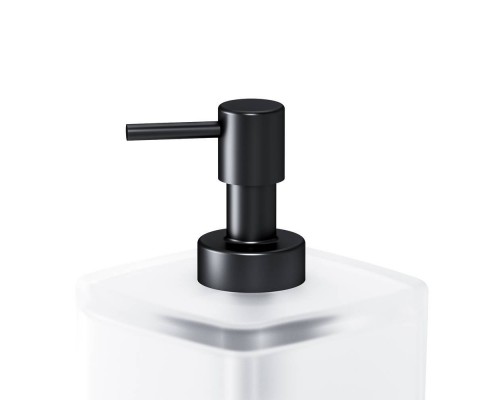 A50A36922 Стеклянный диспенсер для жидкого мыла с настенным держателем