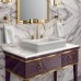 Oasis Lutetia Композиция №29 Комплект мебели напольный, 115х56хh210см, цвет: Prugna glossy/золото.