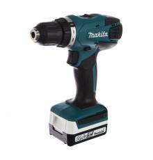 Шуруповерт аккумуляторный Makita DF347DWE+Набор бит Makita Impact Black 50 мм 10 шт