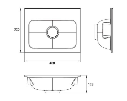 Emco Vanity units Раковина 40х32 см, 1 отв., без перелива, цвет: белый. 9577 114 41 Emco Vanity units Раковина 40х32 см, 1 отв., без перелива, цвет: белый. 9577 114 41