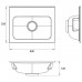 Emco Vanity units Раковина 40х32 см, 1 отв., без перелива, цвет: белый. 9577 114 41