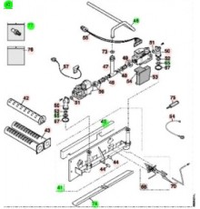 Принадлежности для котлов Газовая линия DTG 230-13 Eco.Nox (зч.85025587) DTX 100007606