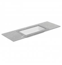 Azzurra Thin Раковина 75x40xH14 см, встраиваемая под столешницу, без отв., цвет: Bianco lucido. THLT07540000BI/(THI75/SP bi)*0