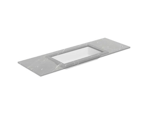 Azzurra Thin Раковина 75x40xH14 см, встраиваемая под столешницу, без отв., цвет: Bianco lucido. THLT07540000BI/(THI75/SP bi)*0