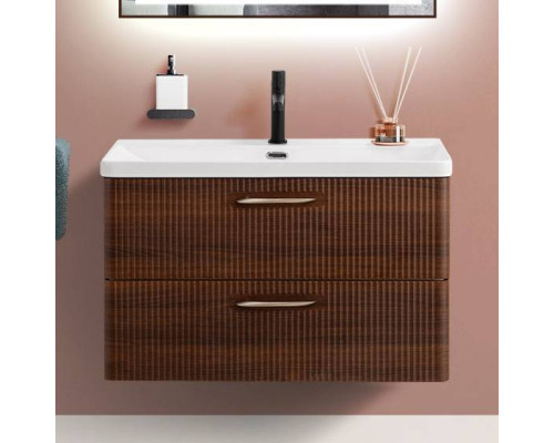 Тумба под раковину BelBagno Due 80, noce