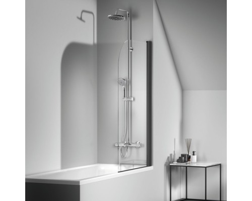 Ideal Standard Ceratherm T25 Душевая система с термостатическим смесителем, верхним душем Oslash;20см., держателем, лейкой для душа и шлангом 160см., цвет: хром. A7590AA