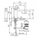 Fantini Mare Смеситель для раковины, 1 отверстие, цвет: хром. 51 02 V004F