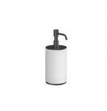 GESSI Tondo Дозатор для жидкого мыла настольный белый, цвет: Black XL. 66437#299