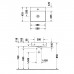 Duravit DuraSquare Раковина подвесная 50х47см, без перелива, с 1 отв., цвет: белый . 2353500041