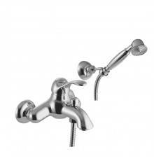 Carlo Frattini Lamp, Смеситель на ванну с душевым комплектом, цвет: Хром. F3304CR