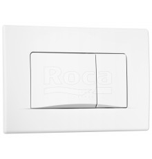 Roca 7.8901.1.30B.0 Active 32B Панель смыва, 2 объёма, 255х170х18 мм, белый