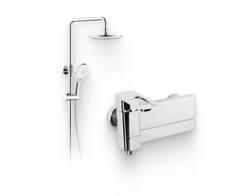 Душевой комплект Смеситель IDDIS Slide SLISB00i02WA + Стойка Ray RAYSW3Fi76 Душевой комплект Смеситель IDDIS Slide SLISB00i02WA + Стойка Ray RAYSW3Fi76