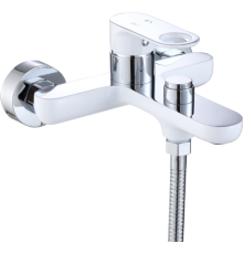 Смеситель для ванны с душем D-lin D130377-C белый