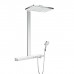 Hansgrohe Rainmaker Select 460 Showerpipe, Душевая стройка, с термостатическим смесителем, верхний душ 46х30см., цвет: хром. 27109400