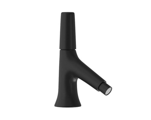 Cisal Vita Смеситель для биде, 1 отв., с донным клапаном, цвет: черный матовый. VI00055440