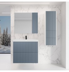 Мебель для ванной комнаты Style Line Стокгольм 80 подвесная, графит софт