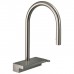 Hansgrohe Aquno Select M81 Смеситель для кухни, 1 отв., каскад, цвет: сталь. 73831800