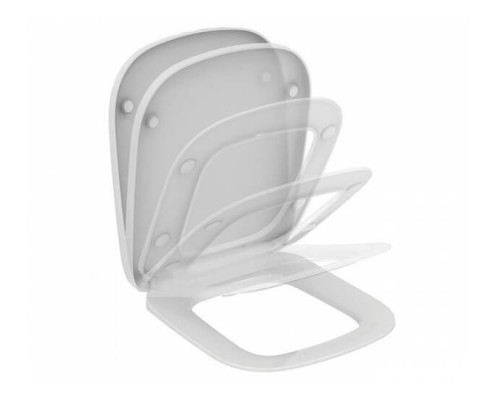 IS T318101 Esedra Сиденье дюропласт, SoftClose, шарниры мет/пластик T318101