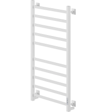 Полотенцесушитель электрический Ника Step 1 100/50, матовый белый RAL9016