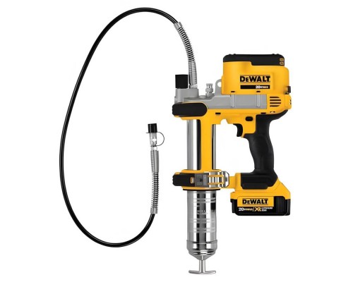Пистолет смазочный аккумуляторный DeWalt DCGG571M1 (1 акк,1 з/у) Пистолет смазочный аккумуляторный DeWalt DCGG571M1 (1 акк,1 з/у)