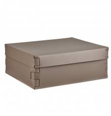 ADJ Коробка Snob, 36x30xH13,5 см., цвет: капучино/шоколад. 3630.04/06
