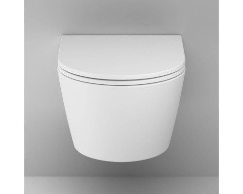 C8F1701MWSC Унитаз подвесной FlashClean с сиденьем микролифт, матовый C8F1701MWSC Унитаз подвесной FlashClean с сиденьем микролифт, матовый